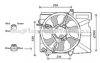 PRASCO HY7531 Fan, radiator